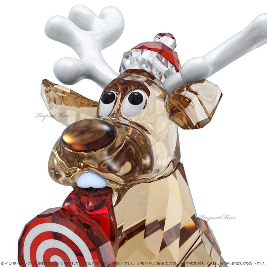 SWAROVSKI◆トナカイ◆クリスタル◆クリスマス SWAROVSKI スワロフスキー クリスタルフィギュア Holiday Cheers