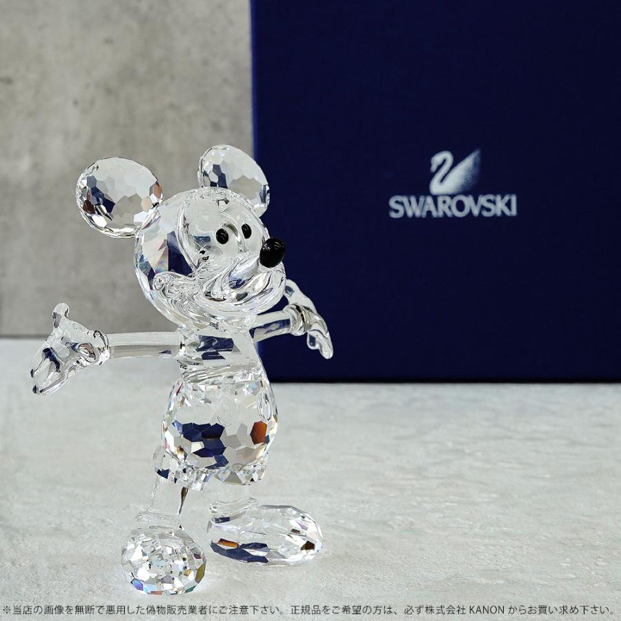 スワロフスキー ディズニー ミッキーマウス クリアクリスタル 687414 Swarovski Disney Mickey Mouse 置物ギフト  プレゼント □