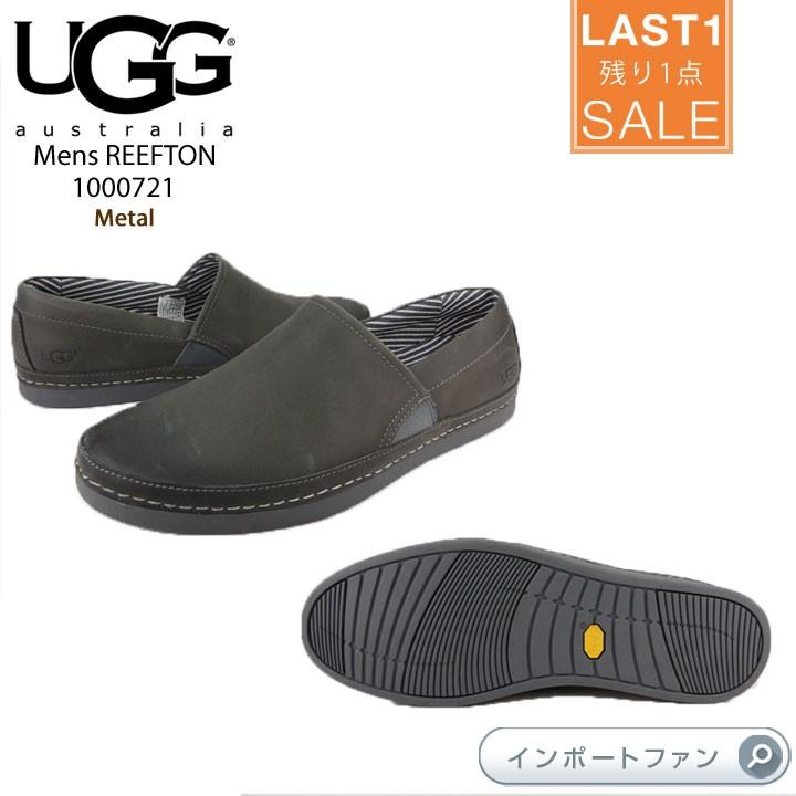 超歓迎 アグ Ugg メンズ スリッポン レザー リーフトン デッキシューズ Www Qiraatafrican Com