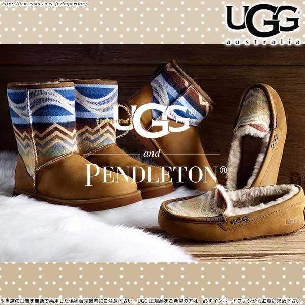 アグ アンスレー ペンドルトン モカシン 1010220 UGG ANSLEY PENDLETON