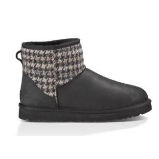 本店は アグ メンズ クラシック ミニ ハウンドトゥース ブーツ Ugg Classic Mini Houndstooth 格安人気 Ventas Capressocafe Com