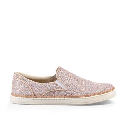 UGG アグ ウィメンズ アドリー チャンキー グリッター スリッポン 