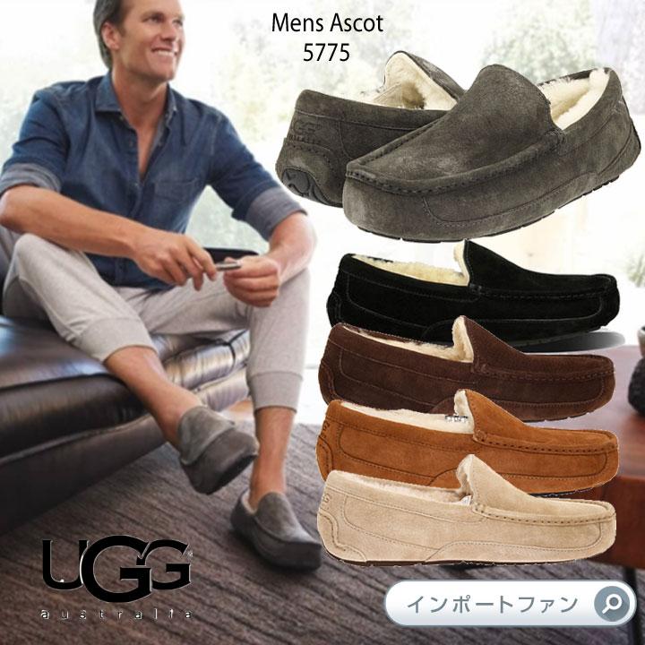 UGG アグ メンズ ASCOT アスコット スエード シープスキン UGG アグ メンズ ASCOT アスコット スエード シープスキン