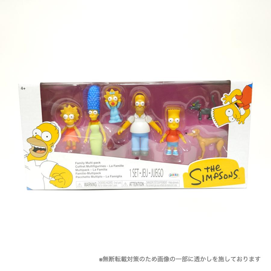 シンプソンズ フィギュア グッズ 7体ファミリーセット : 輸入本舗