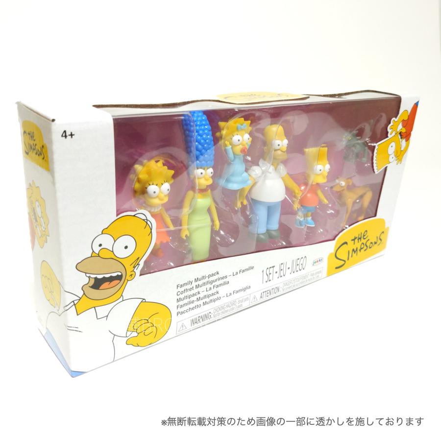 シンプソンズ フィギュア グッズ 7体ファミリーセット : 輸入本舗