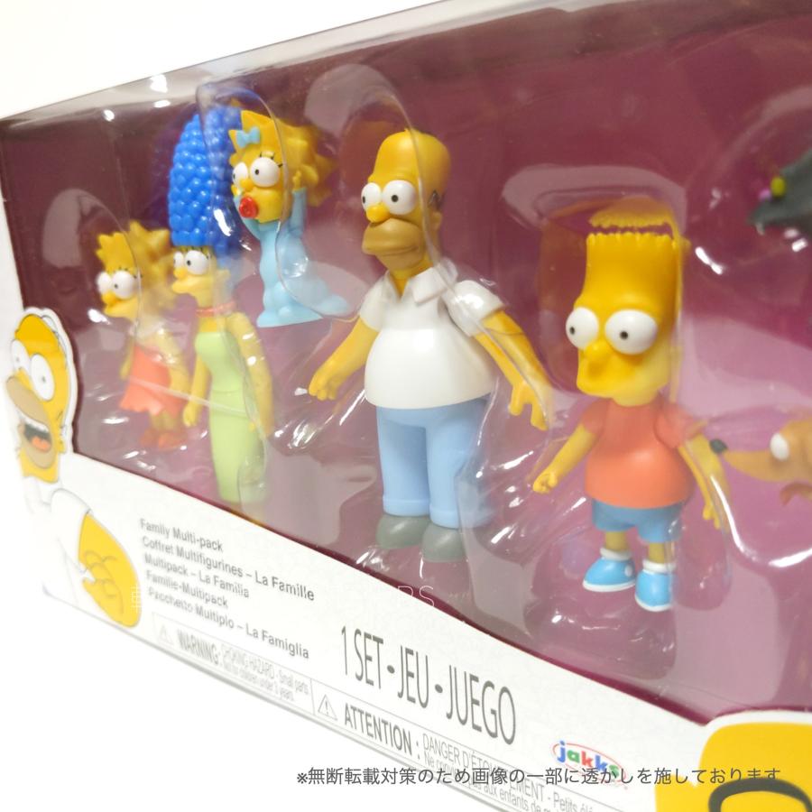 シンプソンズ フィギュア グッズ 7体ファミリーセット : 輸入本舗
