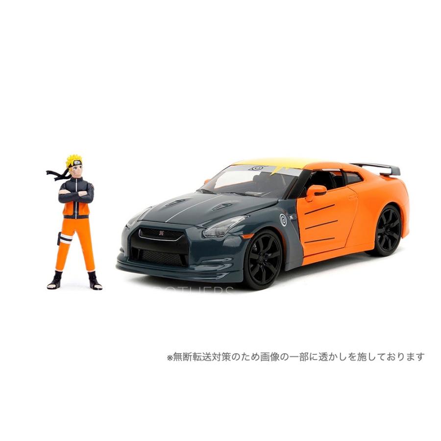 Naruto うずまきナルト フィギュア & 1/24 2009 日産GT-R(R35) ダイキャストカー : 輸入本舗BROTHERS ...