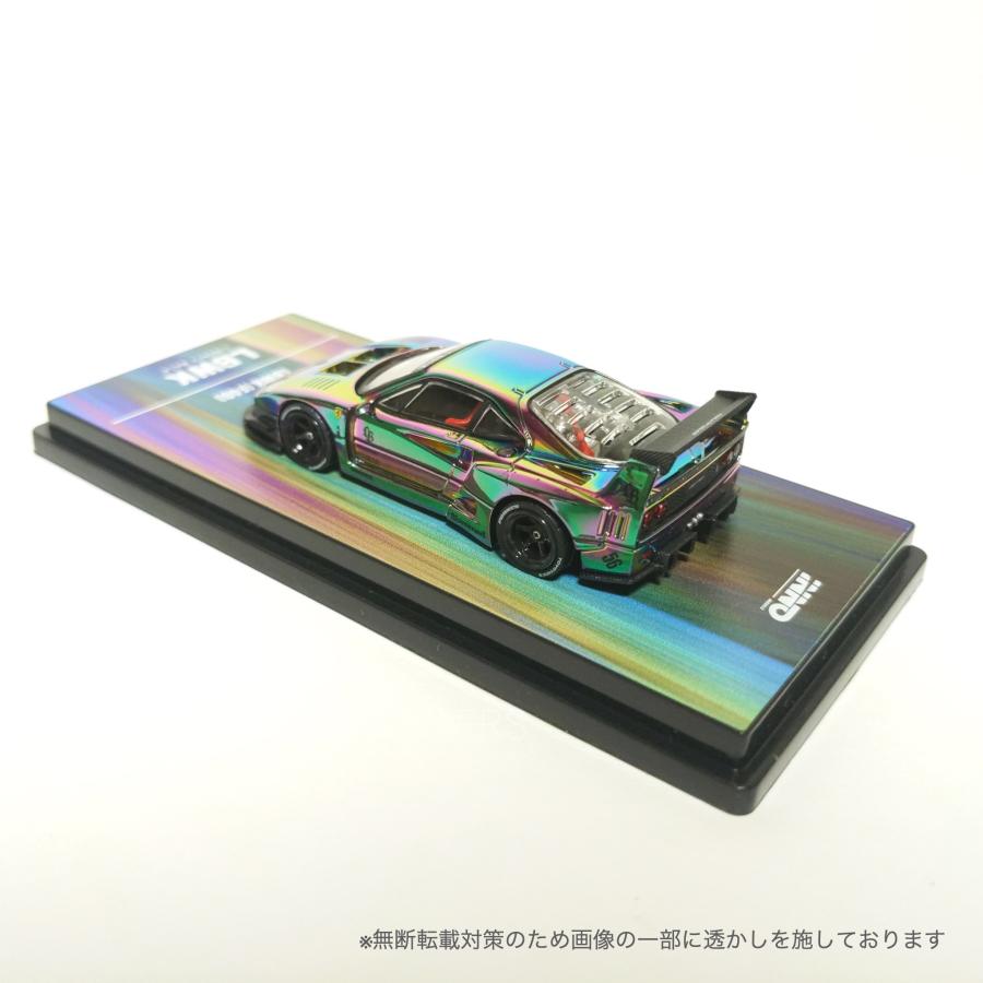 INNO イノモデル 1/64 リバティーウォーク f40 12セット チェイス Amazon.com: Inno Models LBWK (Liberty Walk) F40 Chrome