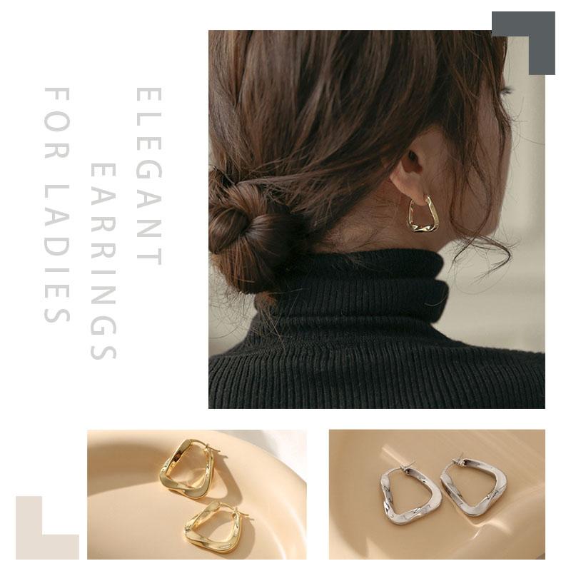 【新春限定20%OFF】 ピアス フープピアス イヤリング 金属アレルギー対応 18金コーティング ニッケルフリー レディース エレガント ゴールド シルバー |  | 07