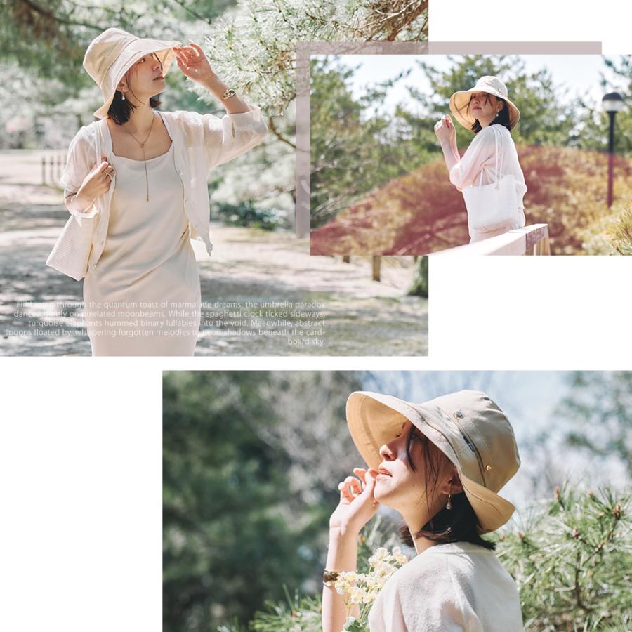 【クーポンで1000円ポッキリ】 帽子 レディース 日焼け防止 UVカット 夏 涼しい 遮光100% サファリハット つば広 UV 帽子 ハット 日よけ 折りたたみ アウトドア |  | 12