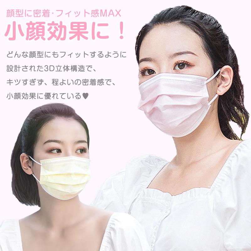 不織布使い捨てマスク 50枚入 99%カットフィルター 不織布マスク 50枚セット 6mm平ゴム 使い捨てマスク99％カット