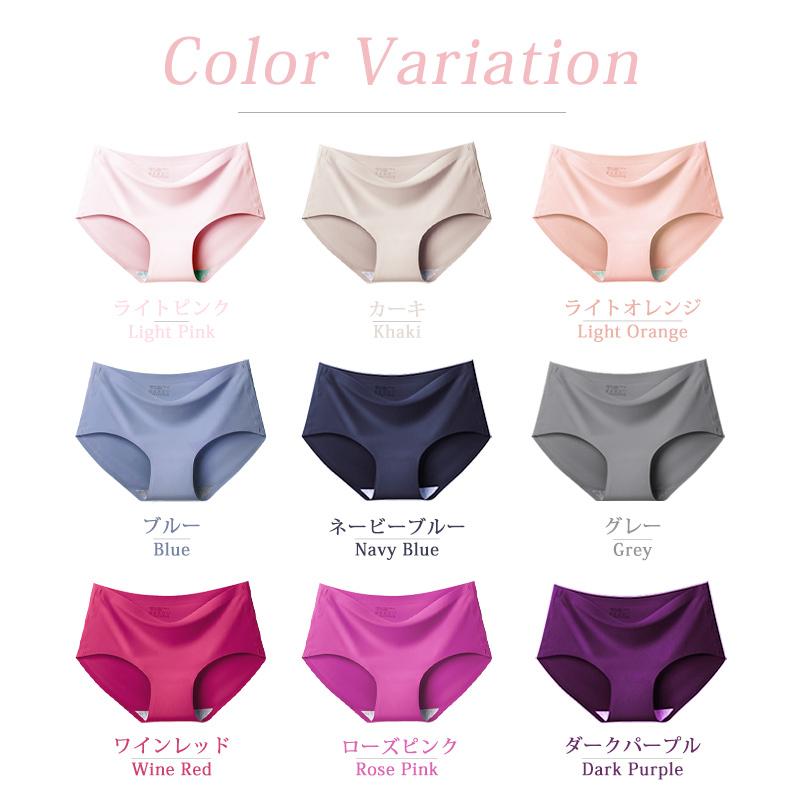 【1点プレゼント・キャンペーン】 ショーツ レディース  綿 シームレス 下着 アイスシルク生地 涼しい パンツ プレーンショーツ 超盛 ノーマル 女性用 |  | 30