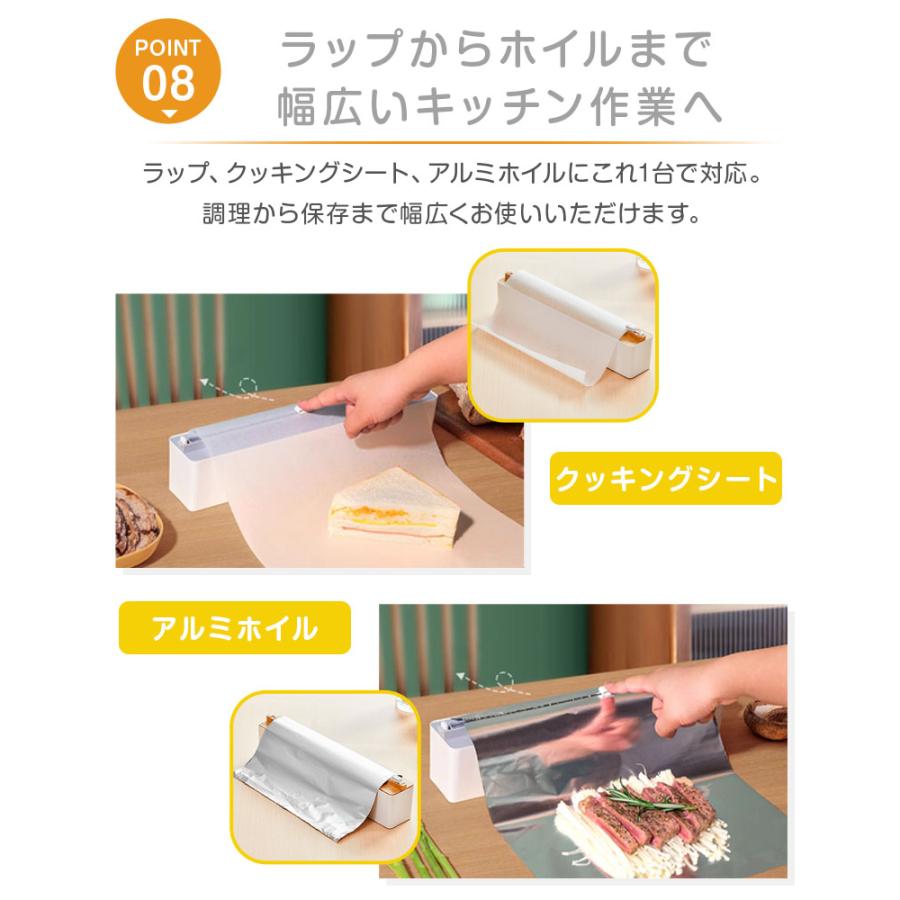 最大P10倍】 ラップカッター ラップホルダー マグネット式 壁掛け 30cm