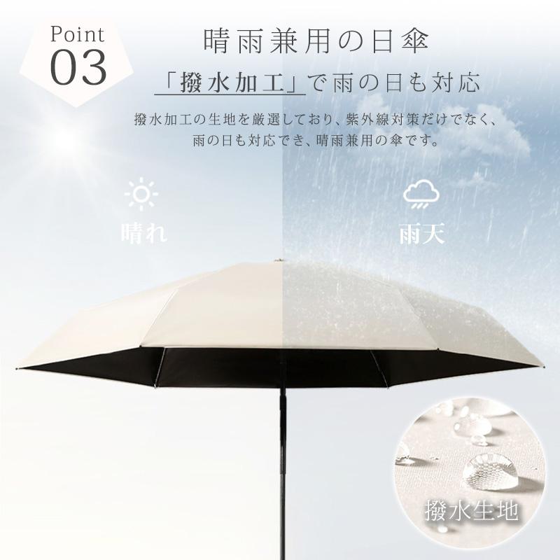 日傘 超軽量 コンパクト 折りたたみ傘 レディース メンズ 晴雨兼用 UV