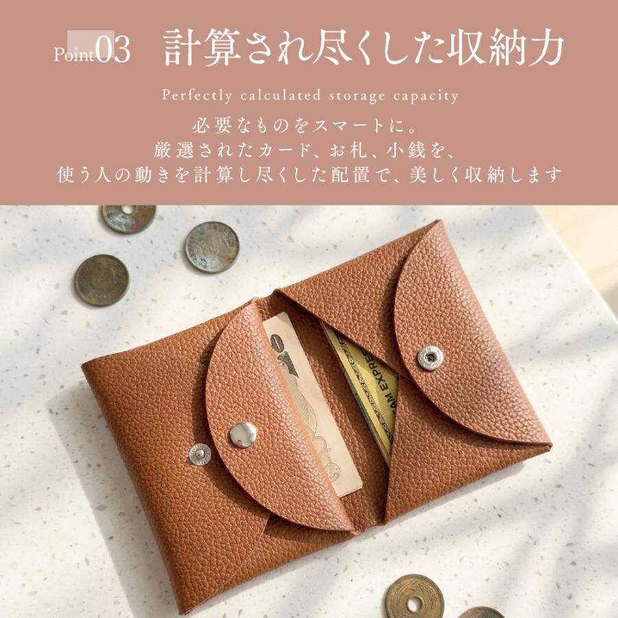 本革 ミニ財布 レディース メンズ 薄い 小さい 財布 コンパクト カードケース 小銭入れ 薄型 軽量 シームレス 牛革 ミニウォレット スキミング防止  スリム |  | 16