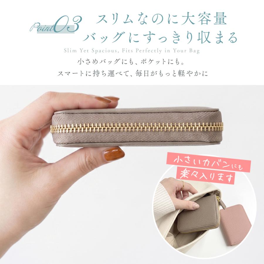 財布 レディース 本革 じゃばら ミニ財布 カードケース スキミング防止 小銭入れ 大容量 コンパクト財布 磁気防止 9ポケット ラウンドファスナー 軽量 ギフト |  | 19