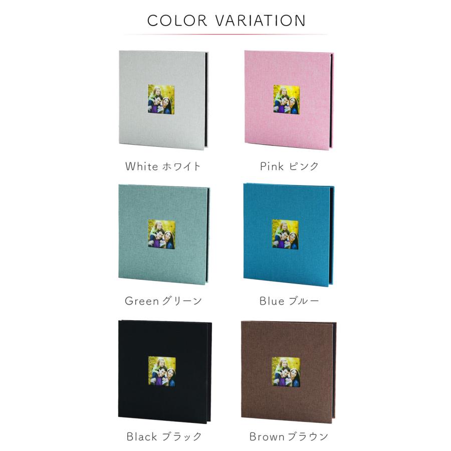 【3冊以上で1冊おまけ】 スクラップブック アルバム 大容量 L判 360枚 貼るタイプ 40ページ 粘着式 布表紙 写真整理 フリー台紙 DIY フォトアルバム |  | 22