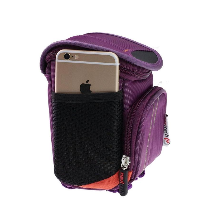 完動品 Navitech パープルデジタルカメラケースバッグ Kodak PixPro AZ252用 【3179923260】(16310円)