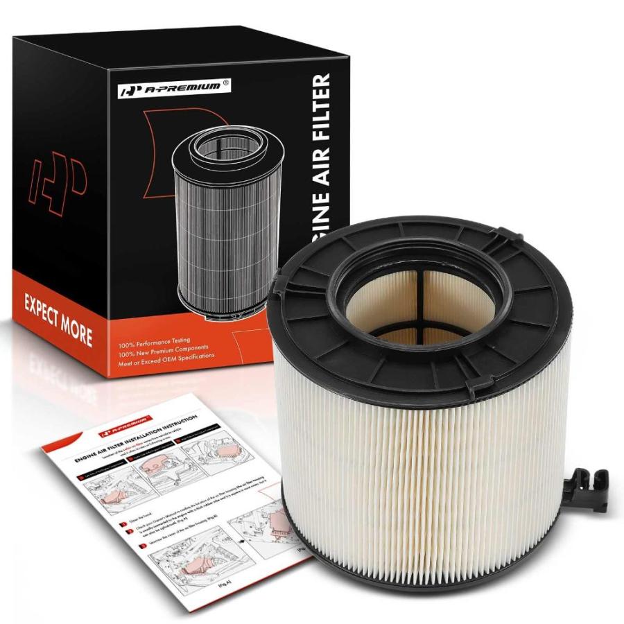 APremium Engine Air Filter Compatible with Audi A4, A5, Q5, RS5, S5