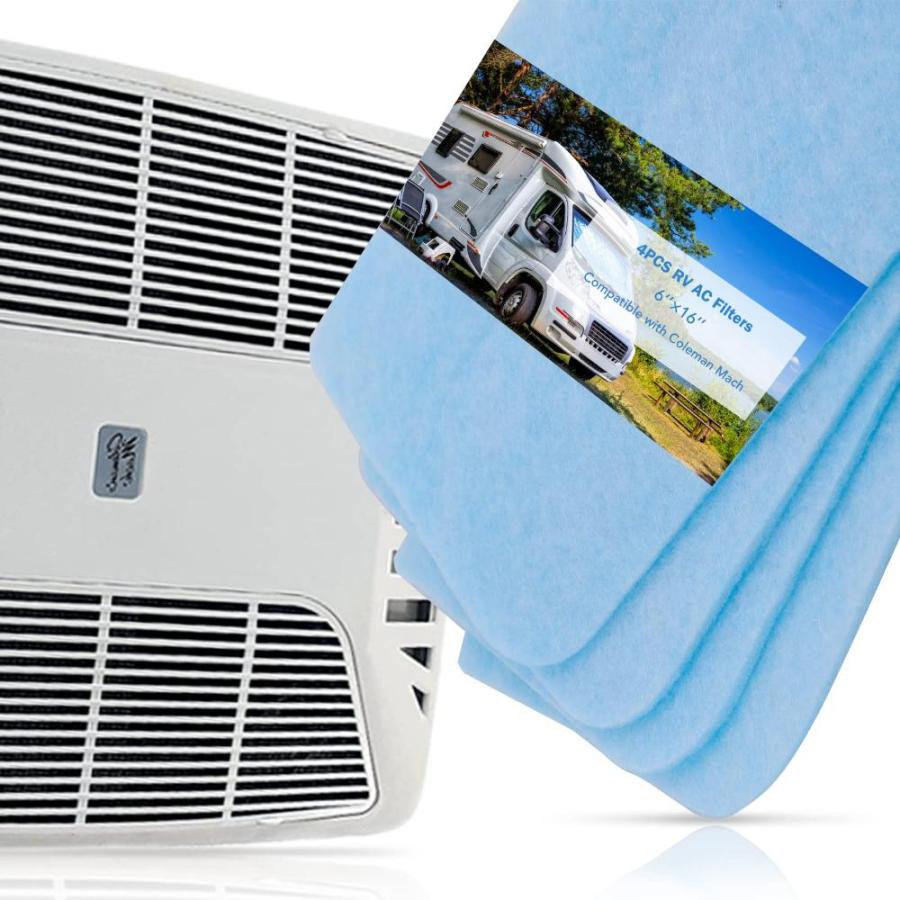 Premium 4PCS RV AC Filters, RV AC Filter Replacement for Coleman Mach