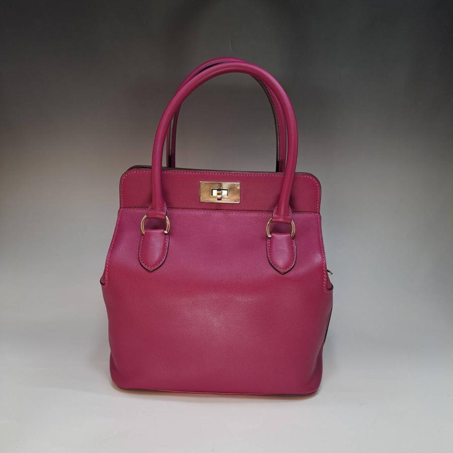 HERMES エルメス ツールボックス20 トスカSV金具 レディース HERMES エルメス ツールボックス20 トスカSV金具 レディース