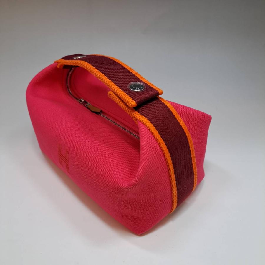 新品・未使用】エルメス ブリッドアブラック PM Hナッテ レッド 