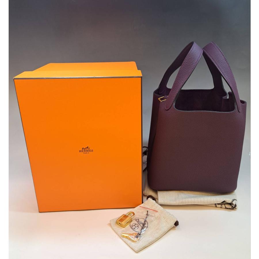 HERMES HERMES(エルメス)/ピコタンロック/PM(18cm )/カシス HERMES HERMES(エルメス)/ピコタンロック/PM(18cm )/カシス