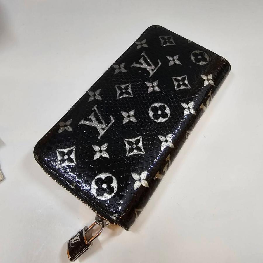 LOUIS VUITTON ルイヴィトン モノグラム パイソン ジッピーウォレット N96955【Aランク】｜importleon｜04