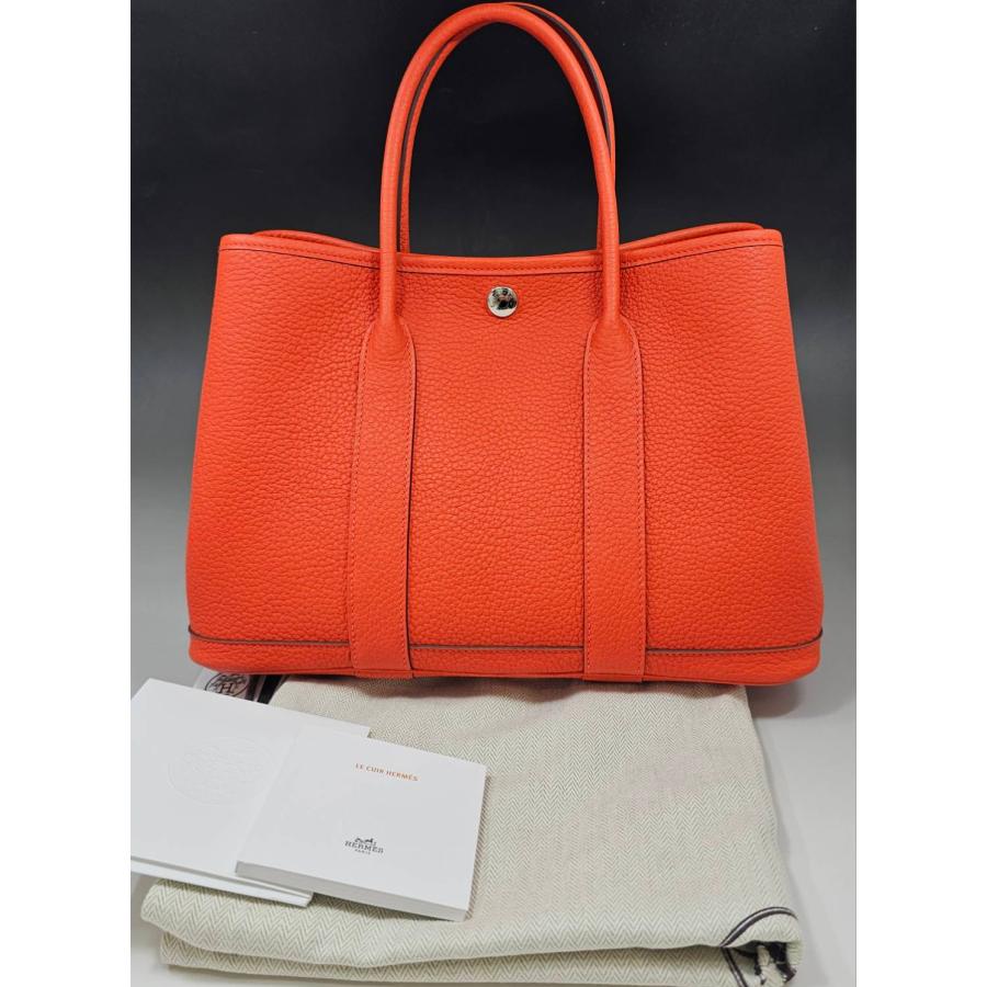 HERMES（エルメス） ガーデンパーティー30 オレンジ ネゴンダ 【新品