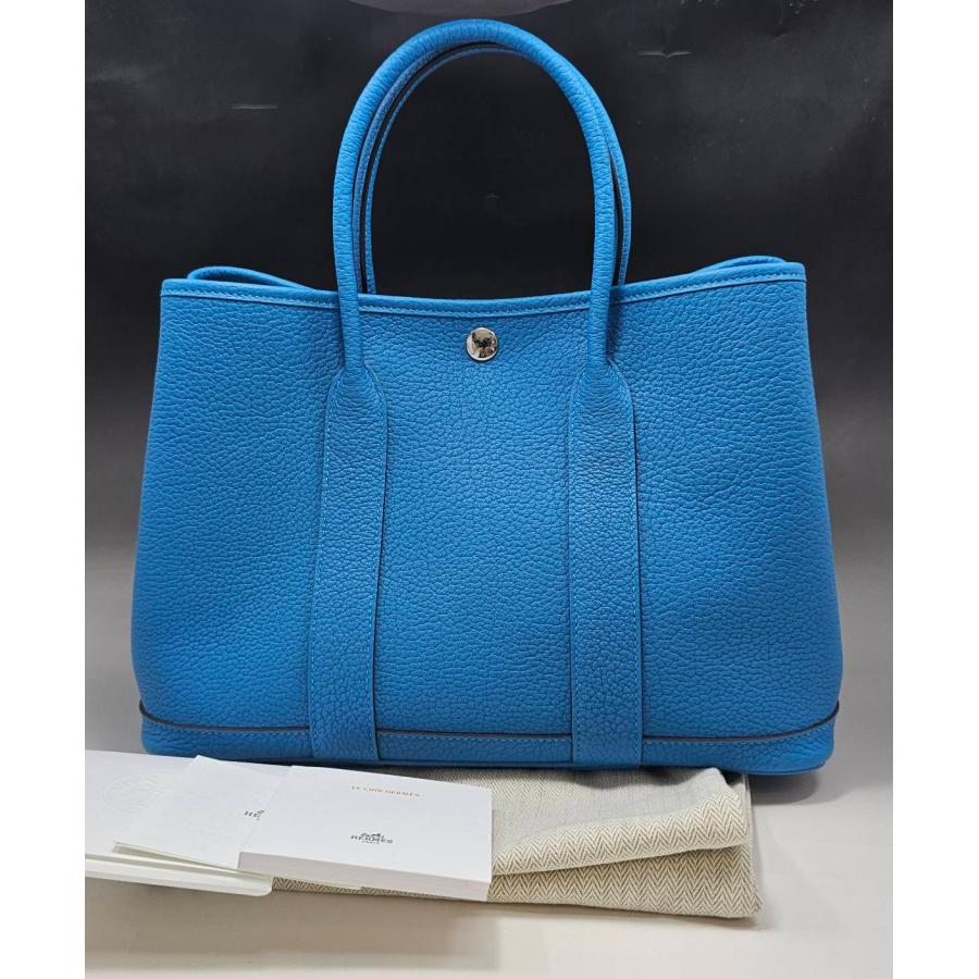 HERMES（エルメス） ガーデンパーティー30 ブルーザンジバール