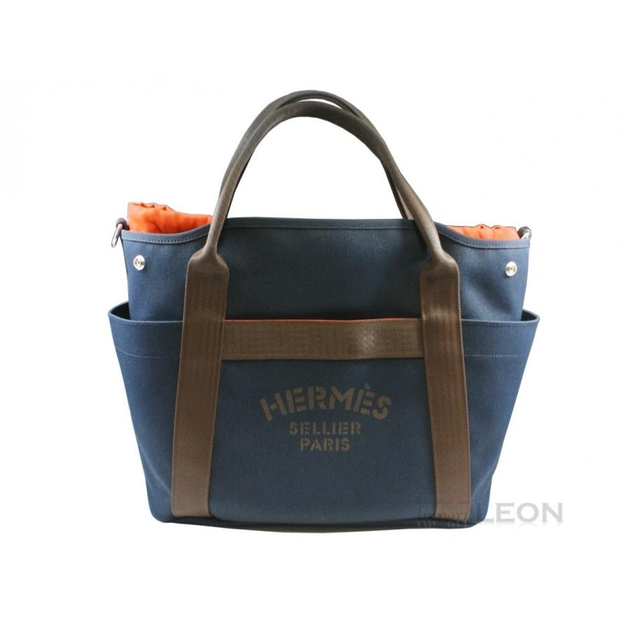 HERMES（エルメス）/サックドパンサージュ　グルームセリエ2ＷＡＹショルダー/ネイビー