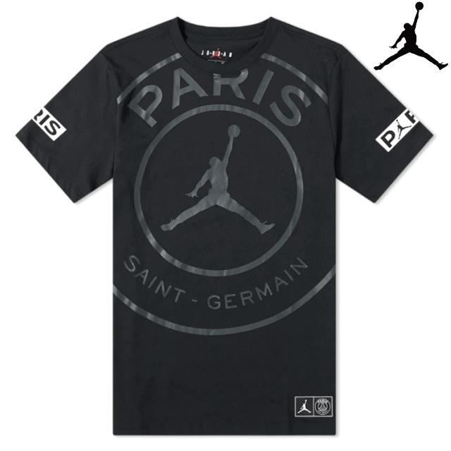 Jordan（ジョーダン）×PSG （パリ・サンジェルマン）コラボ Ｔシャツ/ブラック【新品】｜importleon