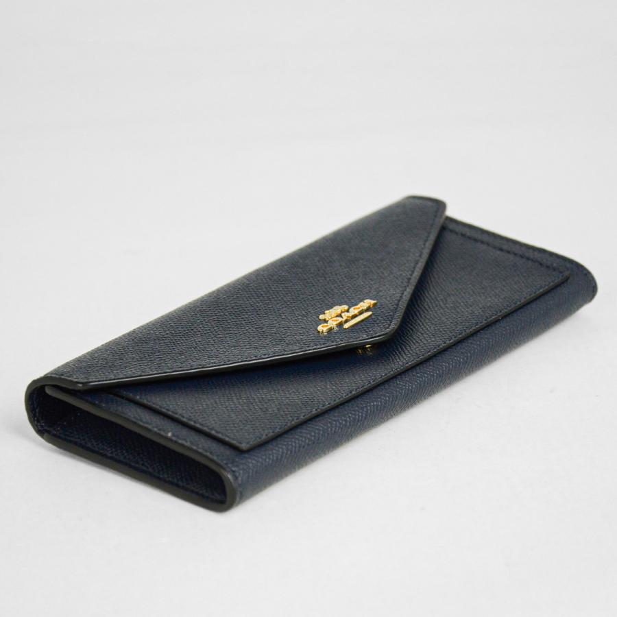 新品 COACH 長財布 コーチ 長財布 レディース メンズ ネイビー