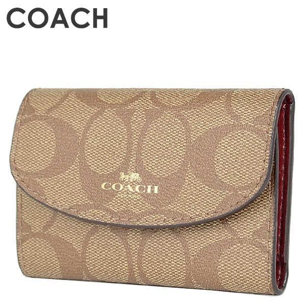 上品な Imd0b カーキ チェリー F キーケース 小物 レディース Coach コーチ 定番人気シグネチャーの6連キーケース 財布 帽子 ファッション小物 Www Affaires Sociales Gouv Cg