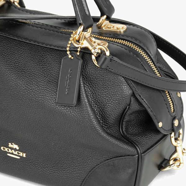 ★ コーチ COACH アウトレット レディース バッグ ハンドバッグ ファスナー開閉 2WAYバッグ 69621 GDBLK(ゴールド×ブラック)【在庫処分】｜importlotus｜02