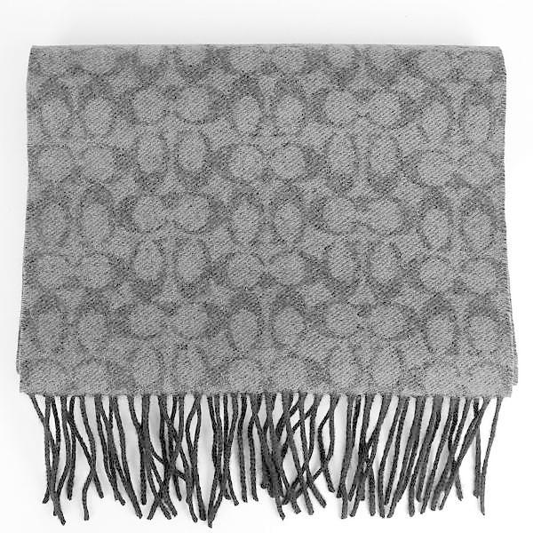 人気絶頂 リバーシブルで使えてオシャレの幅が広がるバイカラーのマフラー Blk ブラック 在庫処分 F マフラー アパレル 小物 メンズ Coach コーチ 財布 帽子 ファッション小物 Hermandad Estrella Org