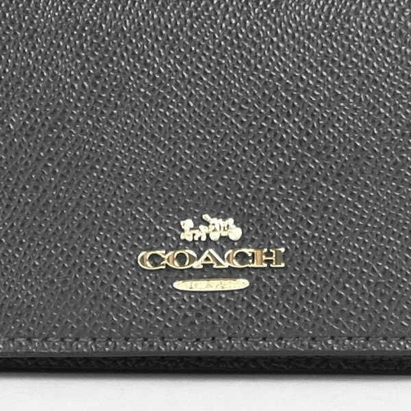 【コーチ巾着＆紙袋付き・ラッピング済み】 ギフトセット コーチ COACH アウトレット レディース 小物 カードケース 名刺入れ 87731 IMBLK｜importlotus｜02