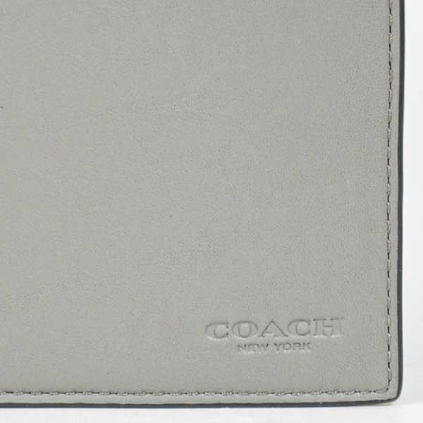 コーチ Coach メンズ 財布 二つ折り財布 400 Pnx グレー ダーク マスタード 400pnx インポートブランドロータス 通販 Yahoo ショッピング
