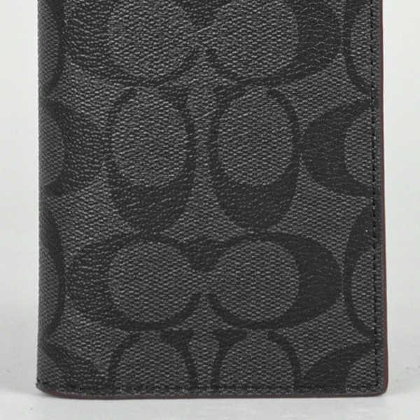 コーチ Coach メンズ 財布 二つ折り長財布 Qblwo ブラック ブラック qblwo インポートブランドロータス 通販 Yahoo ショッピング