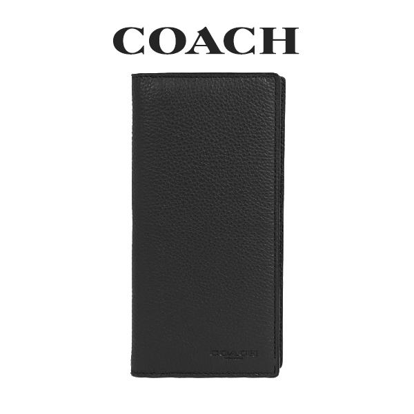 コーチ Coach アウトレット メンズ 財布 二つ折り長財布 Qb Bk ブラック qbbk インポートブランドロータス 通販 Yahoo ショッピング
