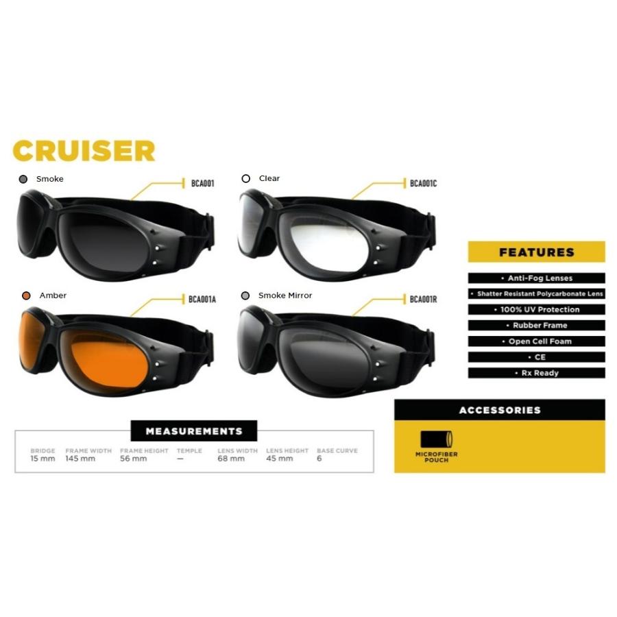 BOBSTER (ボブスター) クルーザー ゴーグル [USA正規品 BOBSTER (ボブスター) クルーザー ゴーグル [USA正規品