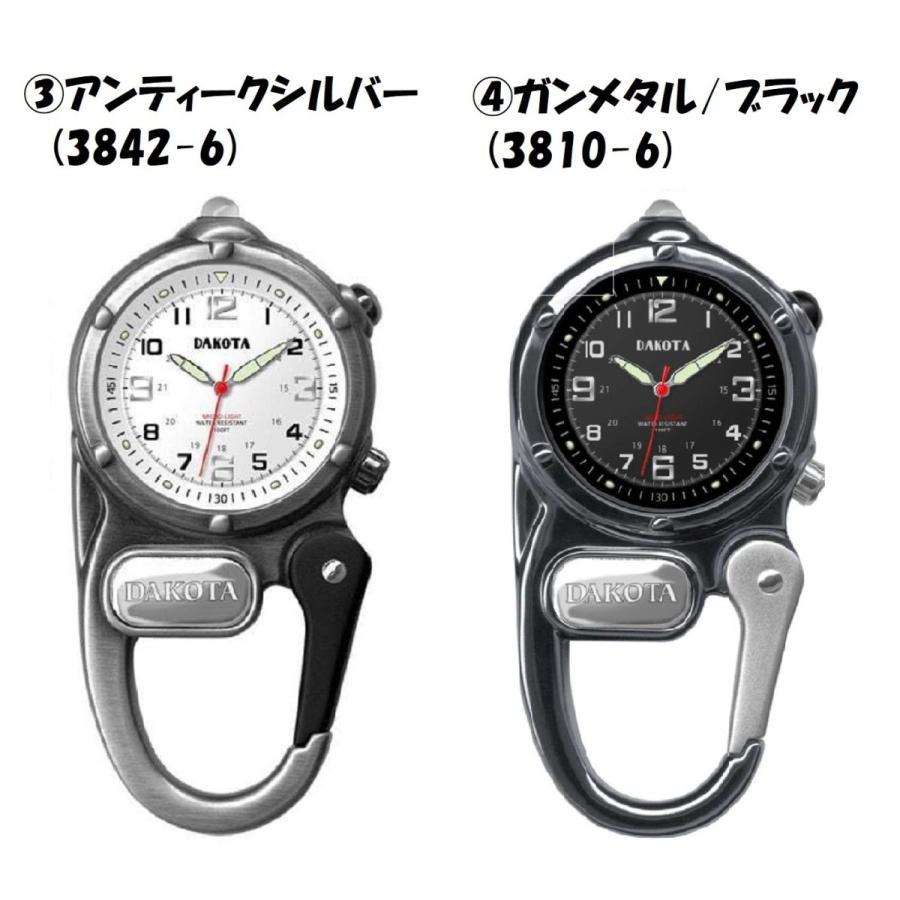 DAKOTA WATCH [ダコタ] Dakota LEDライト付き ミニクリップ カラビナ 