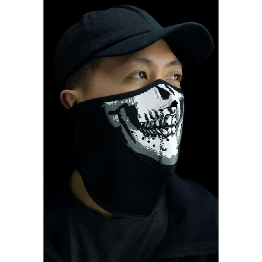 ZAN headgear] Neoprene 3-Panel Half Mask フェイスマスク フェイス