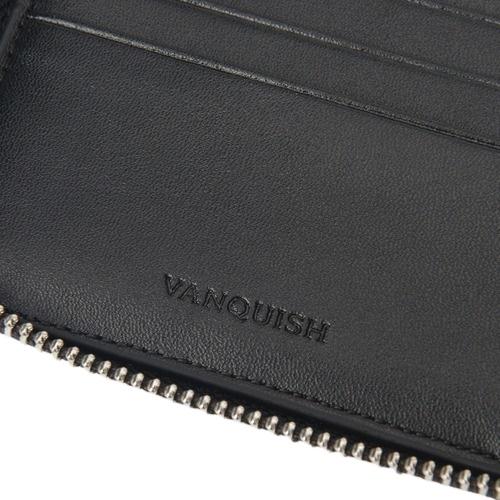 VANQUISH　ヴァンキッシュ　カーボン二つ折り財布　ラウンドジップ　VQM-43240-76（ブラック）｜importoffprice｜05