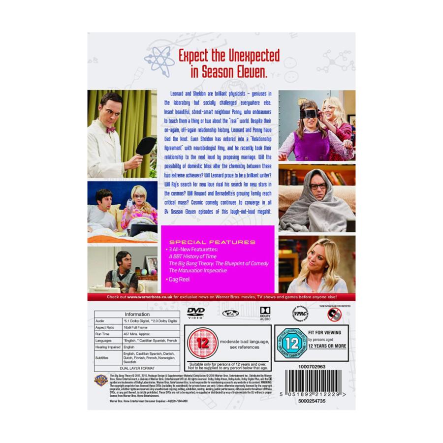 ビッグバン セオリー シーズン11 BIG BANG THEORY