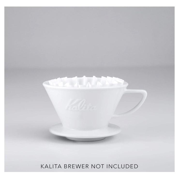カリタ(Kalita) ウェーブフィルター155 (1~2人用) ホワイト 100枚入り 22201【新品】｜importone｜02