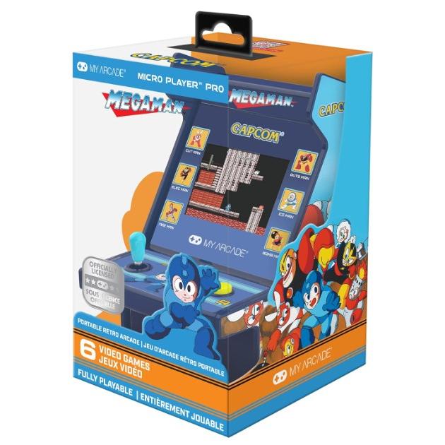 MY ARCADE マイアーケード MEGAMAN ロックマン Amazon.com: My Arcade Mega Man Micro Player Pro: Mega Man