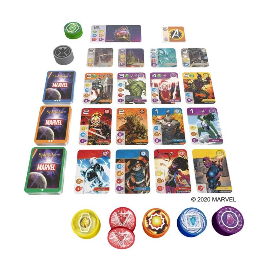 マーベル 宝石の煌き Marvel Splendor ボードゲーム 英語 輸入版【新品】 | MARVEL | 02
