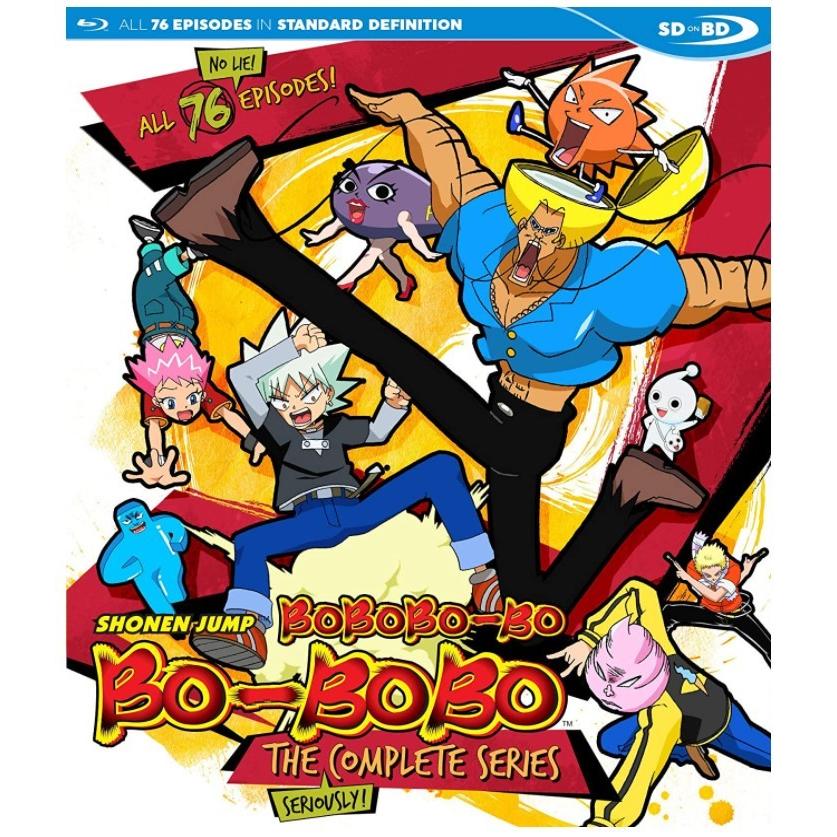 最高 送料無料 ボボボーボ ボーボボ 輸入版 北米 新品 ブルーレイ 全76話 Blu Ray コンプリート アニメーション Aliuminium Lt