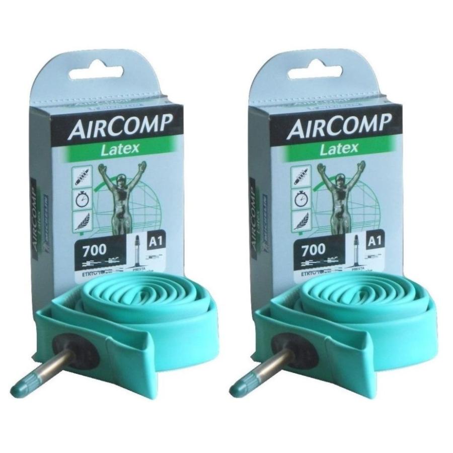 2本セット ミシュラン Michelin ラテックスチューブ 700C 仏式 AIRCOMP Latex A1 (700×22/23c(バルブ長60mm)) [並行輸入品] Amazon | 2本セット ミシュラン Michelin ラテックスチューブ